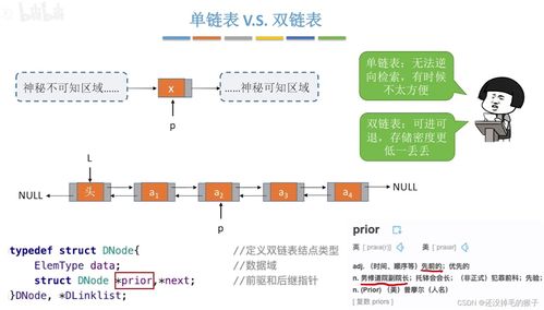 双重纽带 双链表的轻灵舞步